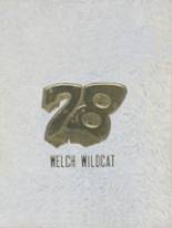 Welch High School 1978 yearbook cover photo