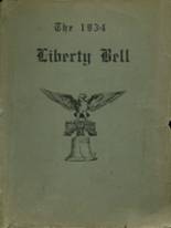 1934 Liberty-Benton High School Yearbook from Findlay, Ohio cover image