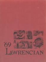 Lawrence High School 1969 yearbook cover photo