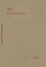 Ninnekah High School 1917 yearbook cover photo