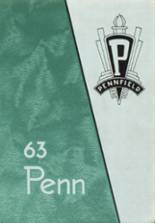 Pennfield High School 1963 yearbook cover photo