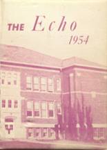 West Bend High School 1954 yearbook cover photo