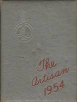 San Antonio Vo-Tech High School 1954 yearbook cover photo