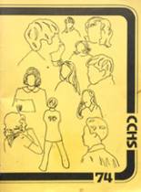 Cincinnati Christian High School 1974 yearbook cover photo