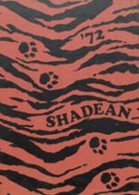 Shadyside High School 1972 yearbook cover photo