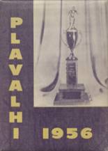Platte Valley High School 1956 yearbook cover photo