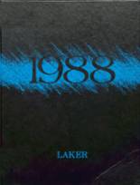 Big Lake High School 1988 yearbook cover photo