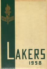West Bloomfield High School 1958 yearbook cover photo
