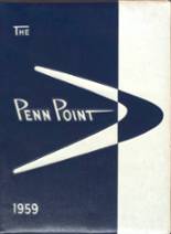 Penn Joint High School 1959 yearbook cover photo