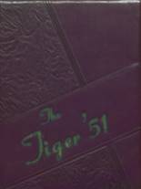 Roff High School 1951 yearbook cover photo