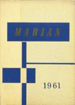 St. Mary High School 1961 yearbook cover photo