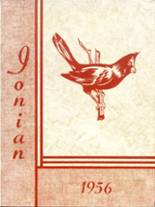 Ione High School 1956 yearbook cover photo