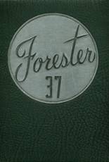 Forest Park High School 406 1937 yearbook cover photo