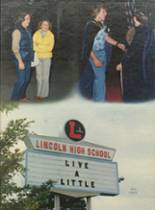 Lincoln High School 1978 yearbook cover photo