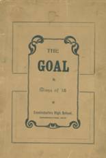 Gnadenhutten High School 1915 yearbook cover photo