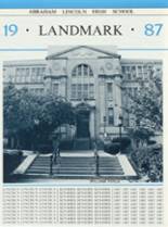 1987 Abraham Lincoln High School 410 Yearbook from Brooklyn, New York cover image