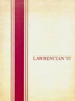 Lawrence High School 1972 yearbook cover photo