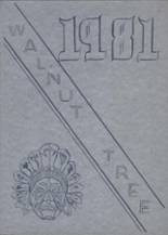 1981 Walnut Community High School Yearbook from Walnut, Illinois cover image