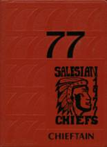 Salesian High School 1977 yearbook cover photo