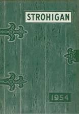 Strongsville High School 1954 yearbook cover photo