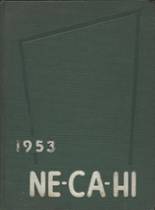New Castle High School 1953 yearbook cover photo