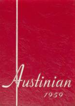 Austin High School 1959 yearbook cover photo