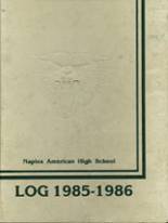 Naples American High School 1986 yearbook cover photo