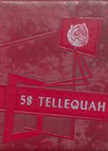 Tellico Plains High School 1958 yearbook cover photo