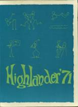 1971 Highland High School Yearbook from Albuquerque, New Mexico cover image