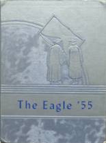 Goodwell High School 1955 yearbook cover photo