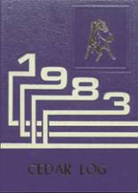 Cedar Vale High School 1983 yearbook cover photo