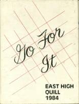 East High School 1984 yearbook cover photo