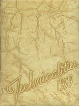 Fresno Technical High School 1939 yearbook cover photo