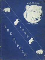 Hartland Academy 1959 yearbook cover photo
