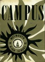 Weymouth High School 1961 yearbook cover photo