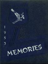 Sacramento High School 1953 yearbook cover photo