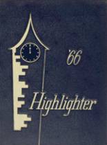 Hillcrest High School 1966 yearbook cover photo