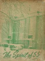 Bunker Hill High School 1955 yearbook cover photo