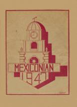 Mexico Academy & Central High School 1947 yearbook cover photo