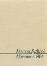 Altamont High School 1984 yearbook cover photo