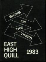 East High School 1983 yearbook cover photo