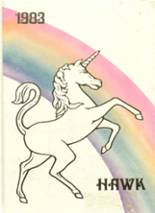 Iowa Park High School 1983 yearbook cover photo