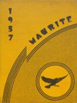 1957 Maur Hill Preparatory Yearbook from Atchison, Kansas cover image