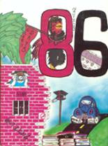 Jefferson High School 1986 yearbook cover photo