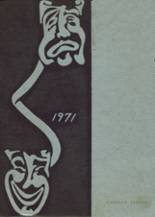 Walton Central High School 1971 yearbook cover photo