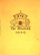 Mission High School 1949 yearbook cover photo