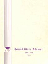 1960 Grand River High School Yearbook from Tingley, Iowa cover image