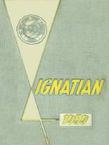St. Ignatius High School 1959 yearbook cover photo