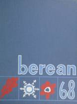 Berea High School 1968 yearbook cover photo
