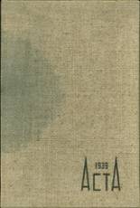 Exeter High School 1939 yearbook cover photo